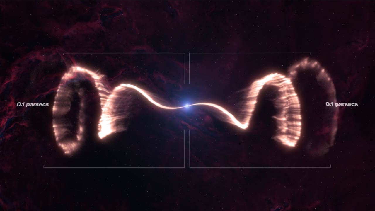 Strange jets of the microquasar